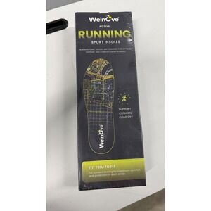 Welnove Active Running Sport Insoles Trim to Fit Cushion Support Men Women S